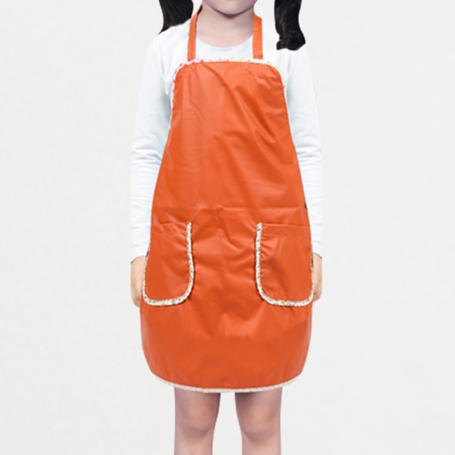 아동 방수 앞치마TCH-53 (Orange) [VAT포함가]